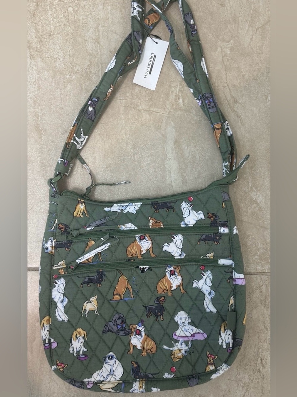 Vera Bradley Trio Triple Hipster Handbag - Picture 4 of 12